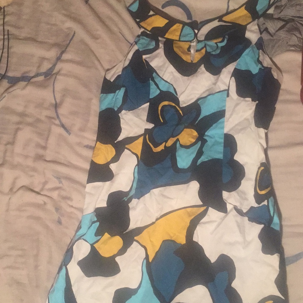 Short floral dress (size 12)